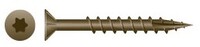 10 X 4, T-25, COARSE, TYPE '17', WAR FLAT HEAD W/NIBS OUTDOOR SCREWS